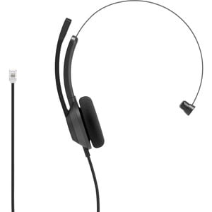 Headset 321 Wired Single On-Ear Carbon B