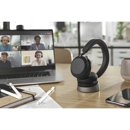 EVOLVE2 75 USB-C MS TEAMS W STAND-BLACK