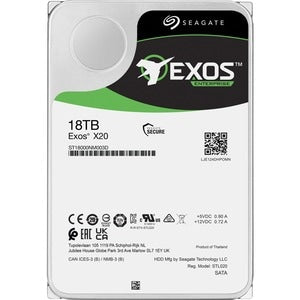 EXOS X20 18TB SATA 3.5IN 7200RPM 6GB/S