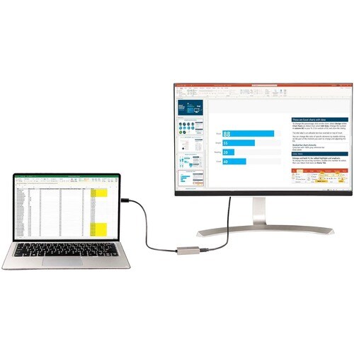 USB C TO MINI DISPLAYPORT ADAPTER 4K60HZ