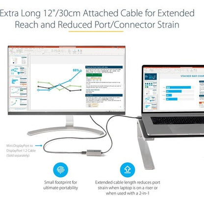 USB C TO MINI DISPLAYPORT ADAPTER 4K60HZ