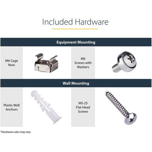 4U Wall Mount Rack (19in) - 13.78in Deep