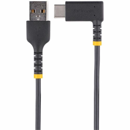 6ft USB A to C Charging Cable Angled