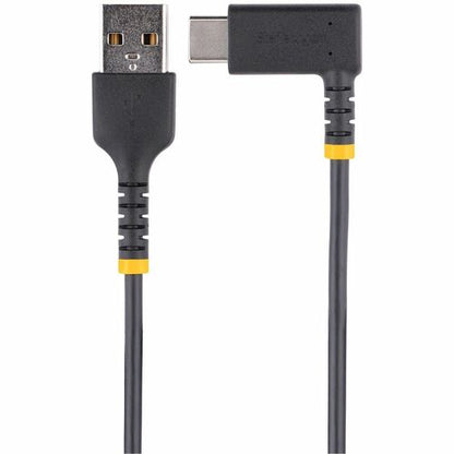 6ft USB A to C Charging Cable Angled