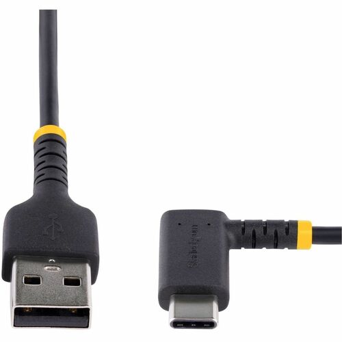 6ft USB A to C Charging Cable Angled