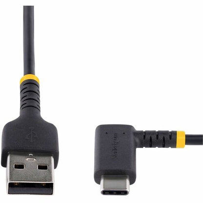 6ft USB A to C Charging Cable Angled