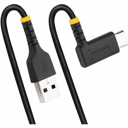 6ft USB A to C Charging Cable Angled