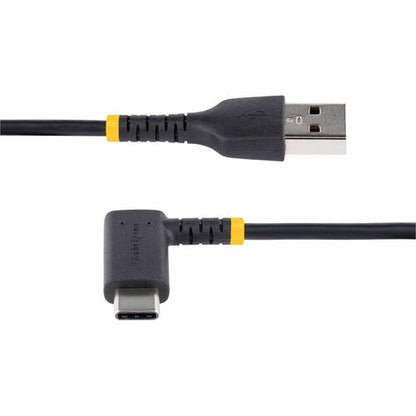 6ft USB A to C Charging Cable Angled