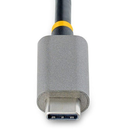 3-Port USB-C Hub with Ethernet Portable