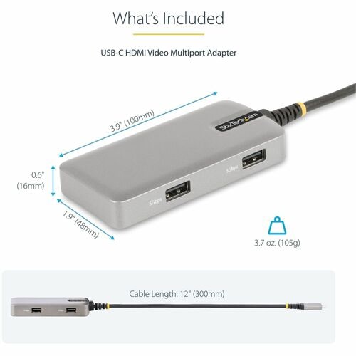 USB-C Multiport Adapter HDMI USB Hub