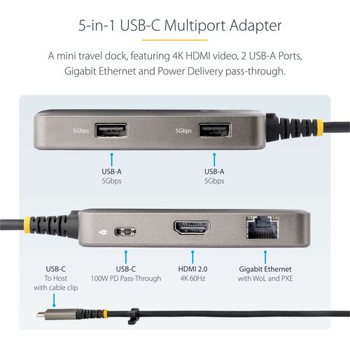 USB-C Multiport Adapter HDMI USB Hub