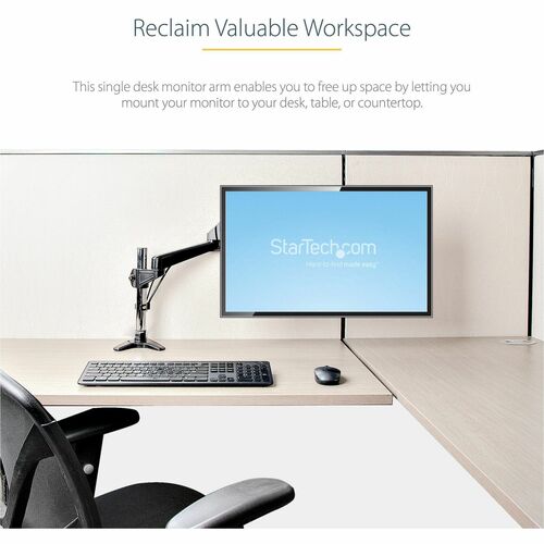 Desk Mount Monitor Arm for 32in Display