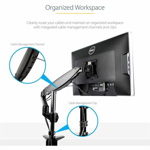 Desk Mount Monitor Arm for 32in Display