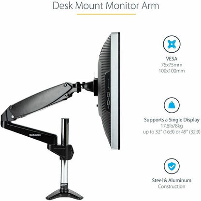 Desk Mount Monitor Arm for 32in Display