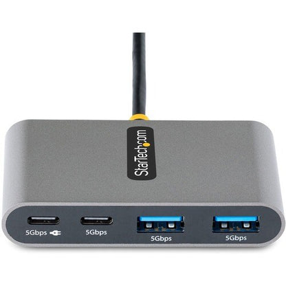 4-Port USB-C Hub with 100W PD 5Gbps