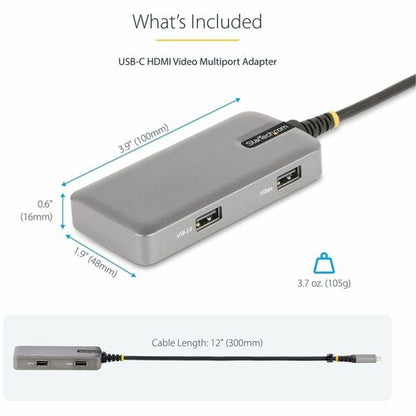 USB-C Multiport Adapter HDMI USB Hub
