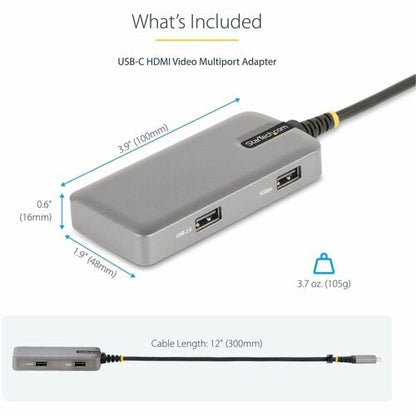 USB-C Multiport Adapter HDMI USB Hub