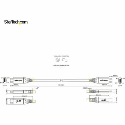 20in 50cm USB C Cable 10Gbps 100W/5A PD