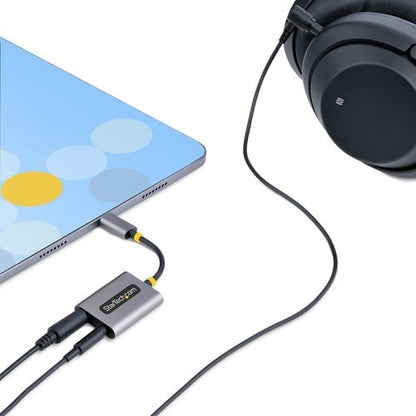 USB-C Headphone Splitter/Dongle with Mic