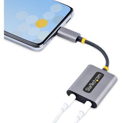 USB-C Headphone Splitter/Dongle with Mic