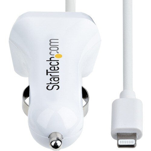 Lightning Car Charger w/ Cable 2 Ports