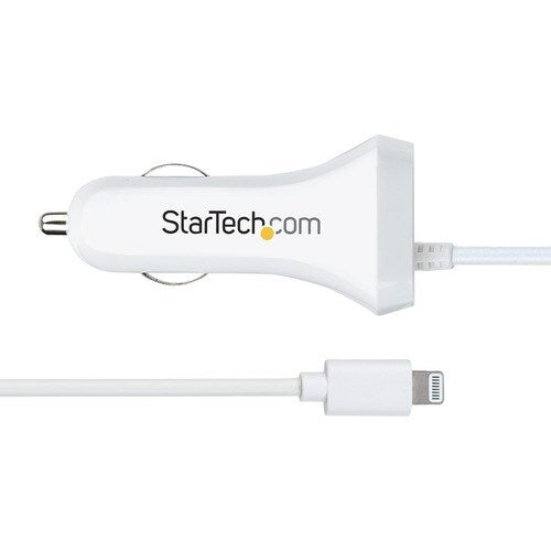 Lightning Car Charger w/ Cable 2 Ports