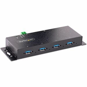 4-Port Industrial USB 3.0 Hub Metal