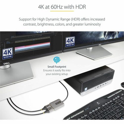 2-PORT DISPLAYPORT MST HUB DUAL 4K 60HZ