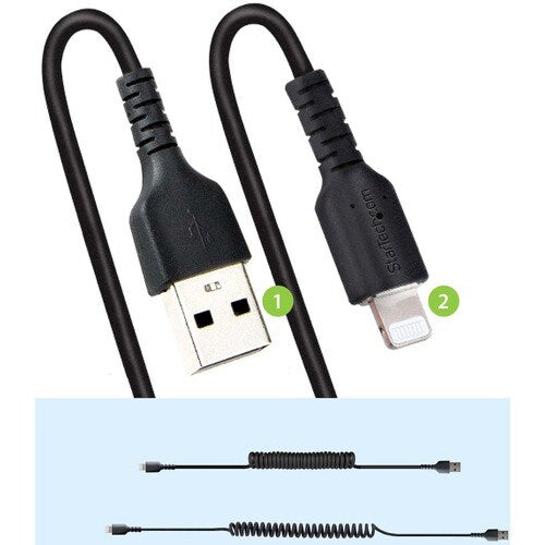 USB to Lightning Cable - 1m (3.3ft) Coil