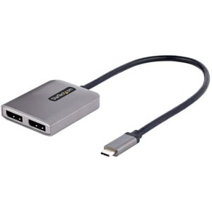 2-Port USB-C to DisplayPort MST Hub 4K