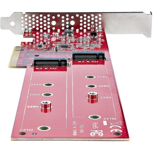 DUAL M.2 PCIE SSD ADAPTER NVME / AHCI
