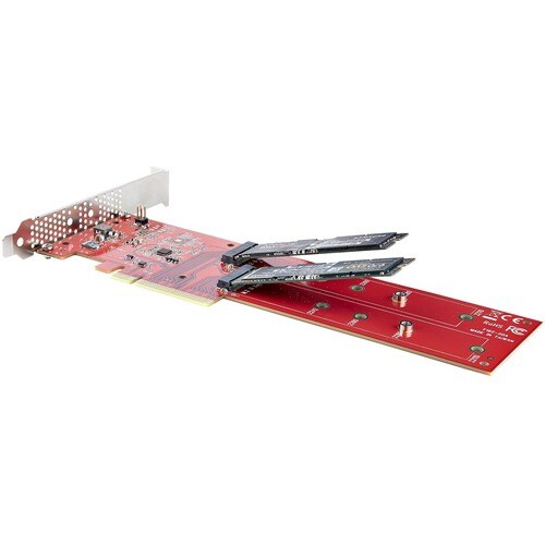 DUAL M.2 PCIE SSD ADAPTER NVME / AHCI