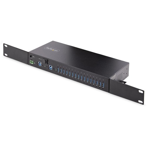 16-Port Industrial USB 3.0 Hub/Switch