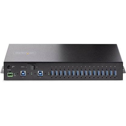 16-Port Industrial USB 3.0 Hub/Switch