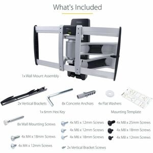 Corner Articulating TV Wall Mount VESA