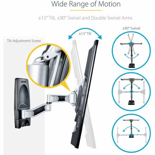 Corner Articulating TV Wall Mount VESA