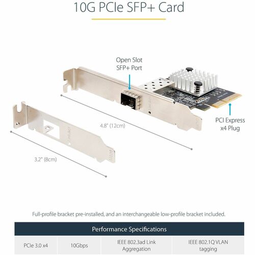 SFP+ Card 10 Gbps - Fiber Copper  DAC
