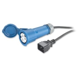 Power Cord. C20 to IEC309 (16A). 2.5m