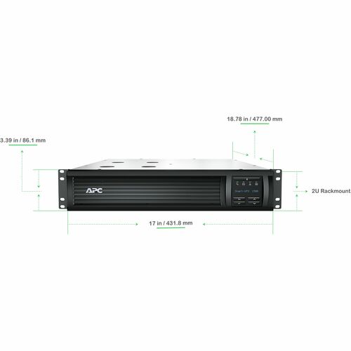 APC Smart-UPS 1500VA LCD RM 2U 120V w/