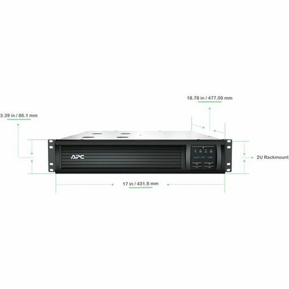 APC Smart-UPS 1500VA LCD RM 2U 120V w/