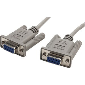 10 FT DB9 RS232 SERIAL NULL MODEM CABLE