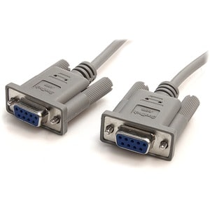 10 FT DB9 RS232 SERIAL NULL MODEM CABLE