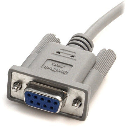 10 FT DB9 RS232 SERIAL NULL MODEM CABLE