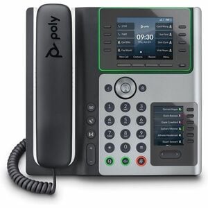 POLY EDGE E450 IP PHONE AND