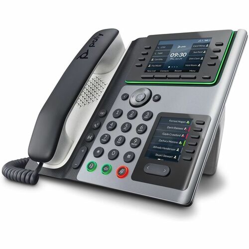 POLY EDGE E450 IP PHONE AND