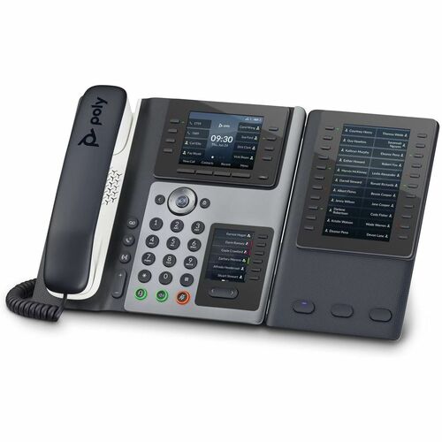 POLY EDGE E450 IP PHONE AND