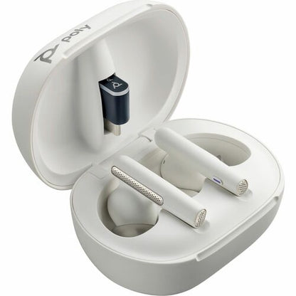 Poly Vfree 60/60+ WHT Earbuds (2)