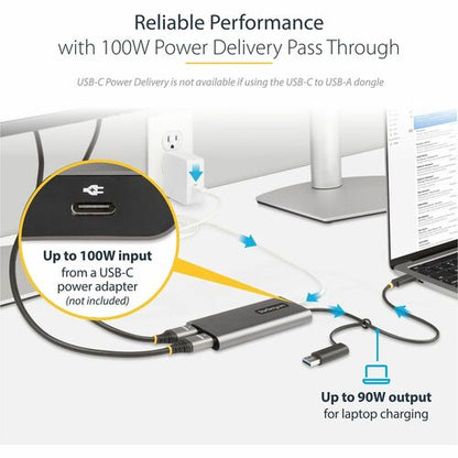 USB-C to Dual-HDMI Adapter 4K 60Hz PD