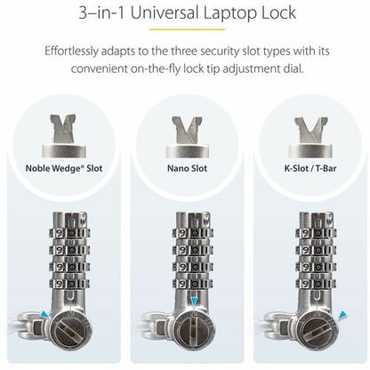 M (6.6FT) UNIVERSAL LAPTOP LOCK LAPTOP