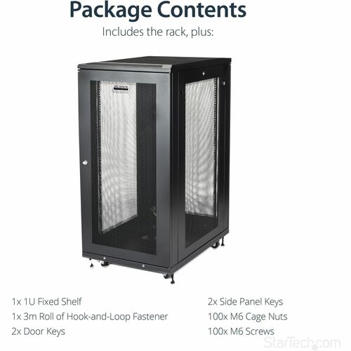 Rack Enclosure Server Cabinet - 24U
